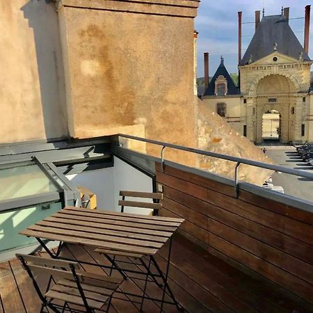 Vue Chateau Fontainebleau - Chez Lydia Eksteriør billede