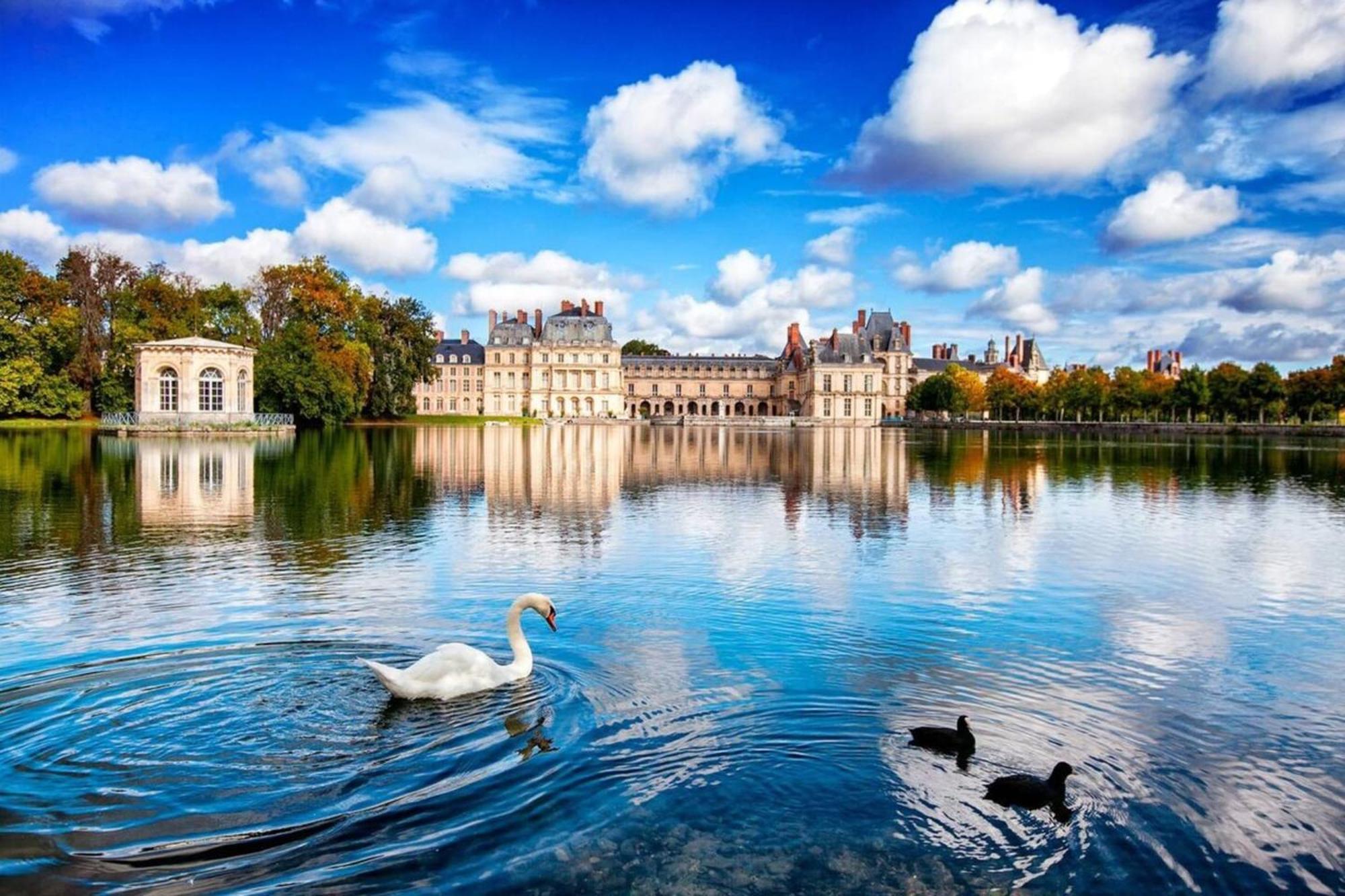 Vue Chateau Fontainebleau - Chez Lydia Eksteriør billede